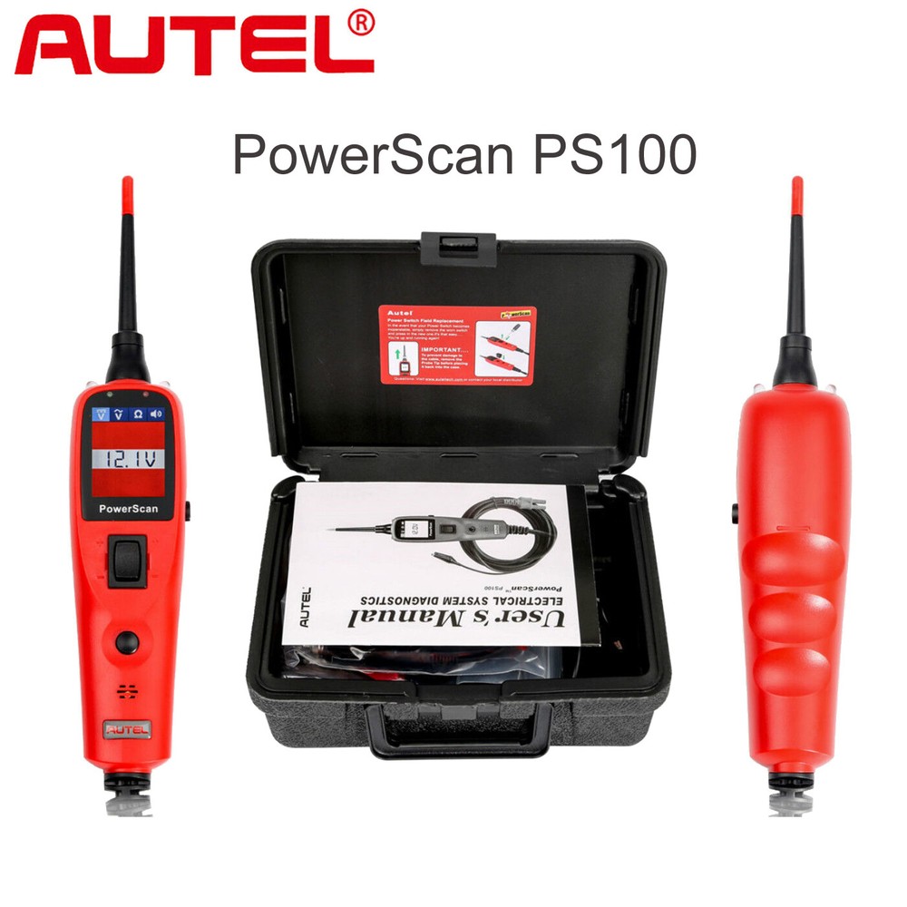Autel PowerScan PS100 Electrical System Scanner Auto Circuit Tester Tool 24V 12V