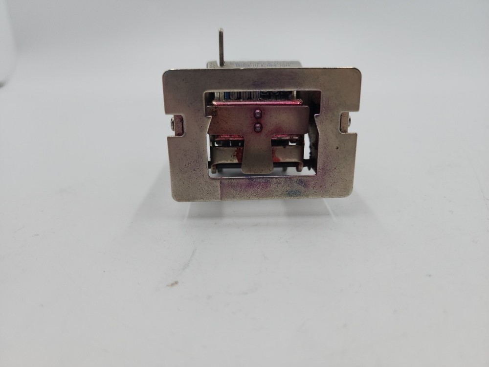 Force Model 150 Automatic Numberer Machine 6 Wheel Stamper Blue Made In USA