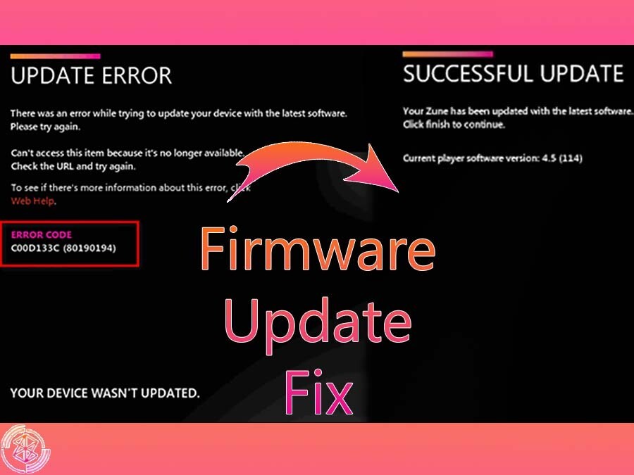 Microsoft Zune Firmware Update Repair Service (All Generations/Models)