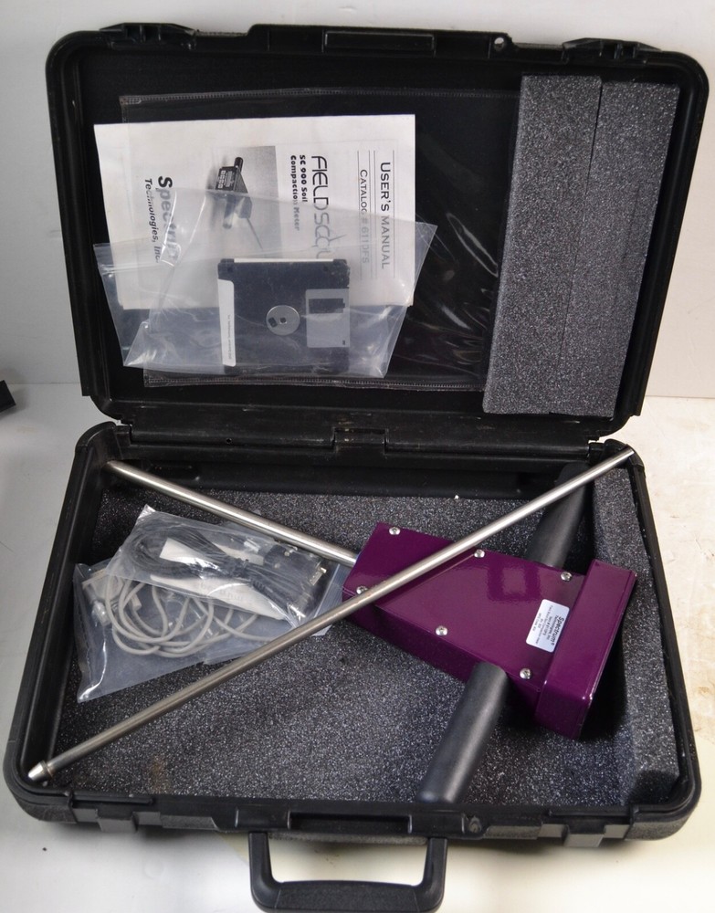 Spectrum Technologies FieldScout SC900 Soil Compaction Meter w/Case, software