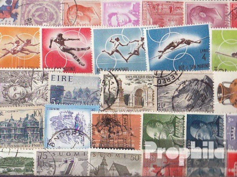 Europe 300 different stamps with Germany