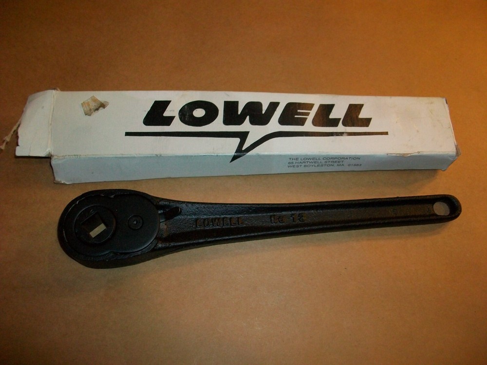 Lowell # 13 Ratchet Handle NEW IN BOX