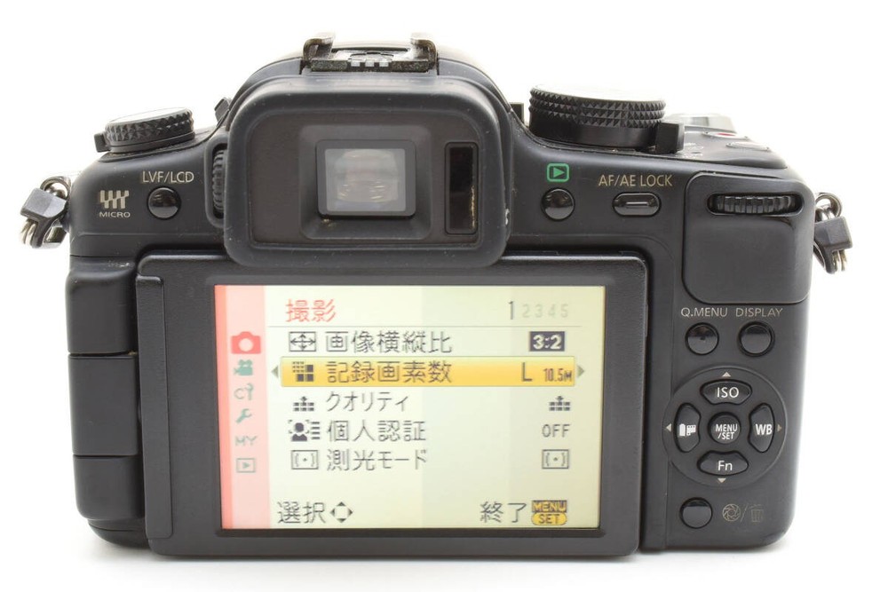 Panasonic LUMIX DMC-G2 Mirrorless Single-Lens Camera #K454-2