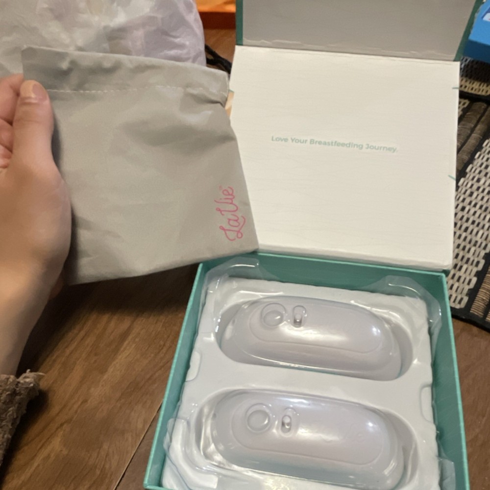Lavie Warming Lactation Massager Pads, 2-Pack, Breastfeeding Support Accessories