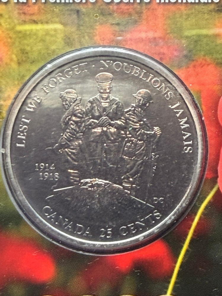 2008 Lest we forget Armistice Commemorative Set