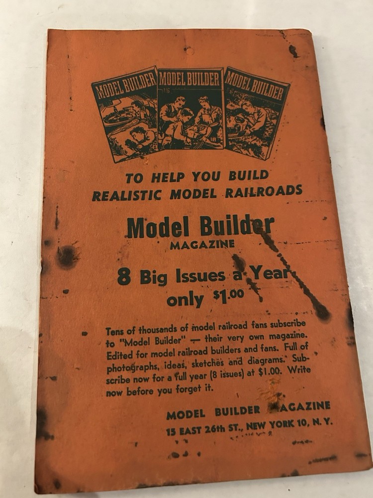 Instructions For Assembling and Operating Lionel Trains - 1946