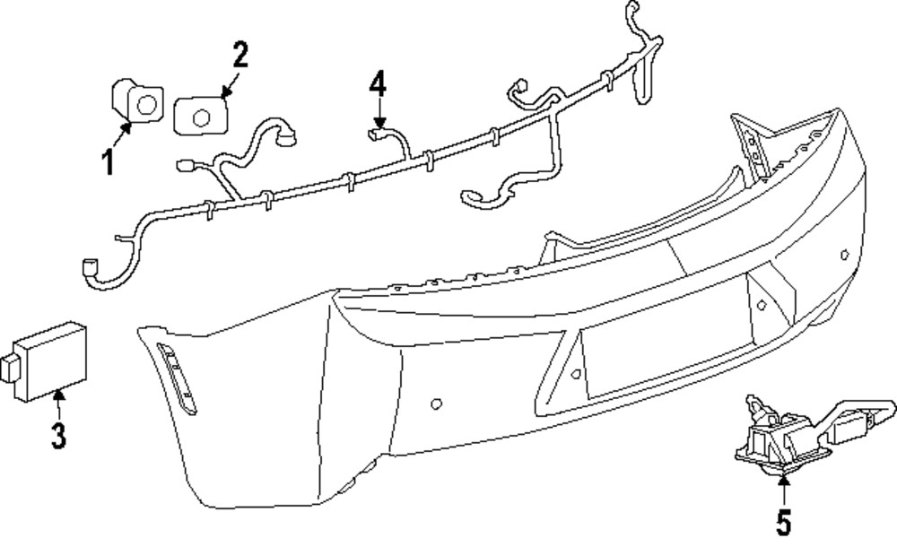 Genuine GM Camera 85536893