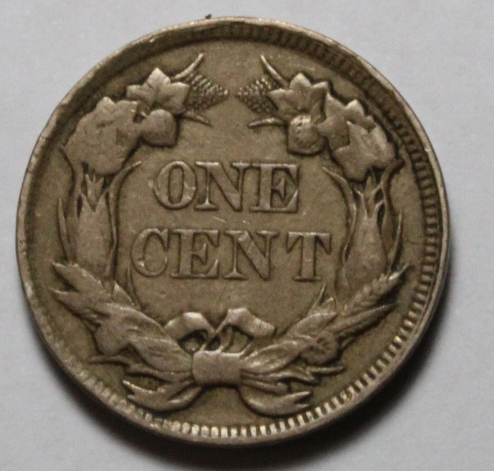 1857 Flying Eagle Cent UR325