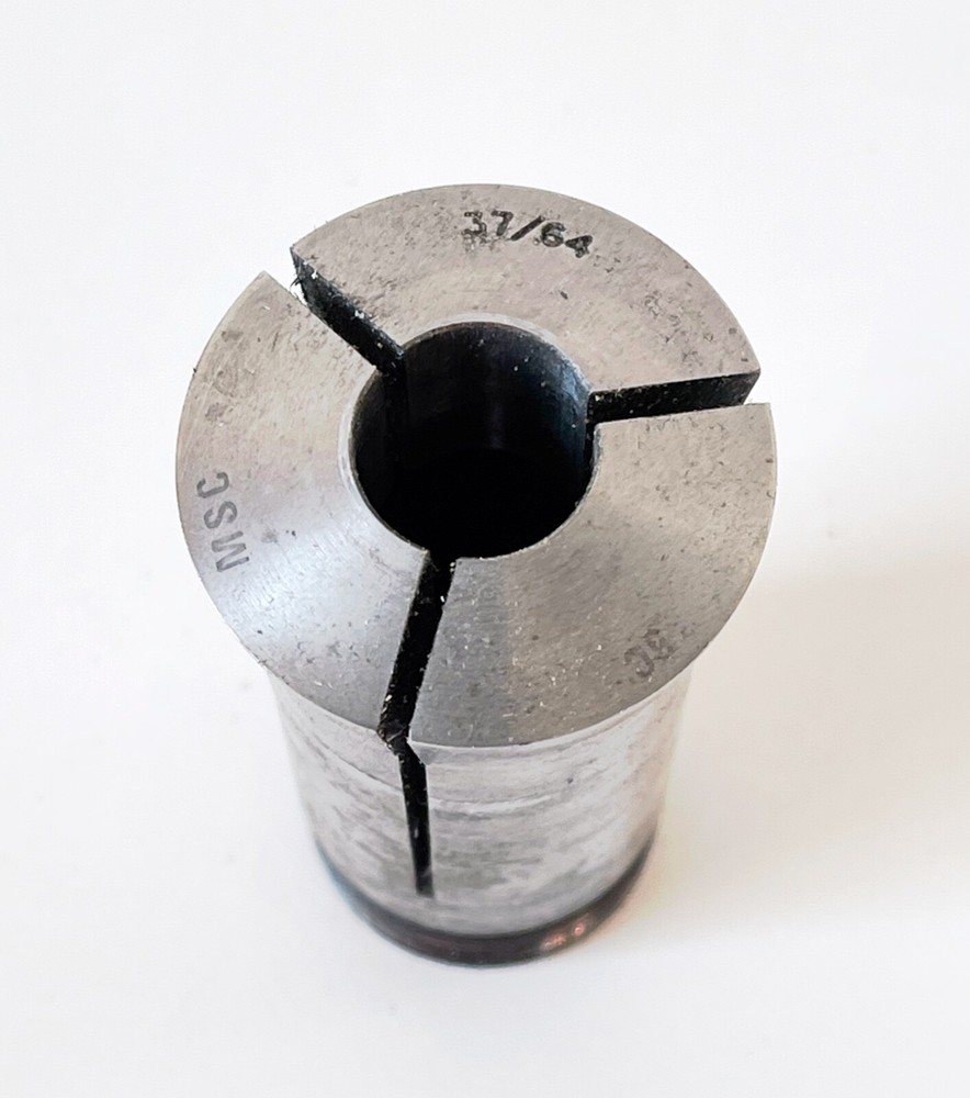 37/64" MSC 5C Round Collet External & Internal Threads .578125"
