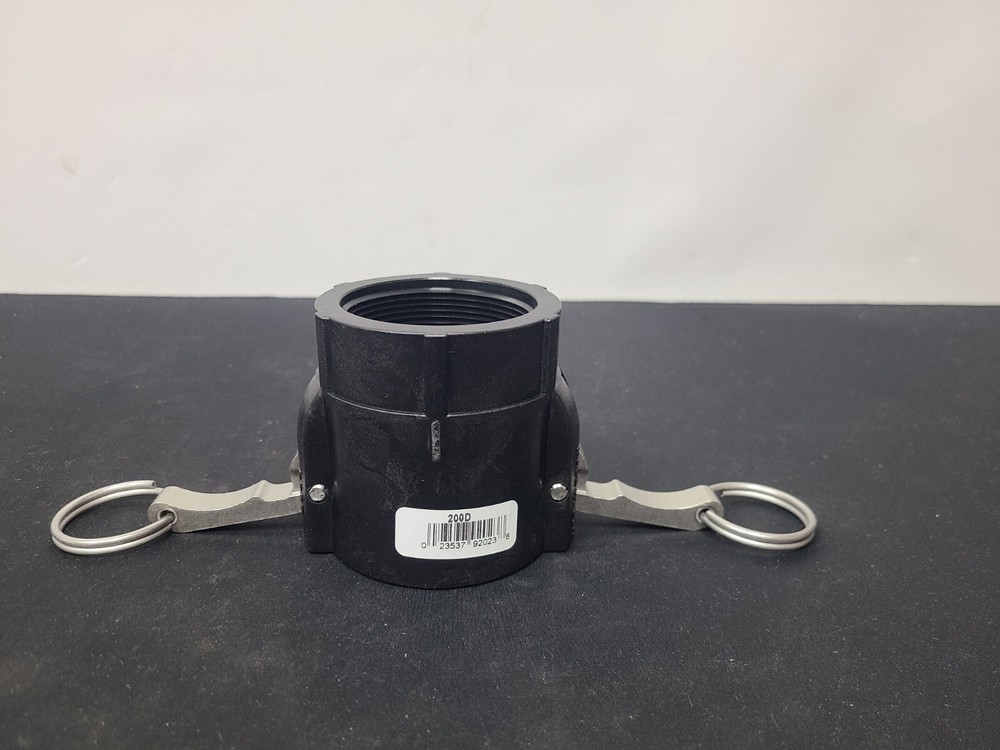 Camlock Polyethylene 200D Cam Lever Coupling New