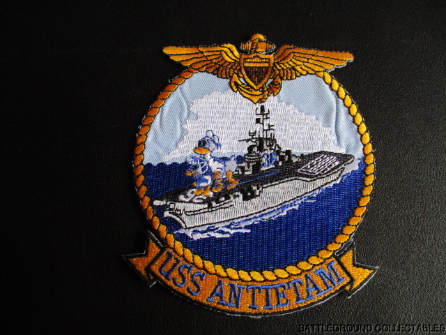 US NAVY AVIATION USS ANTIETAM FLIGHT JACKET PATCH
