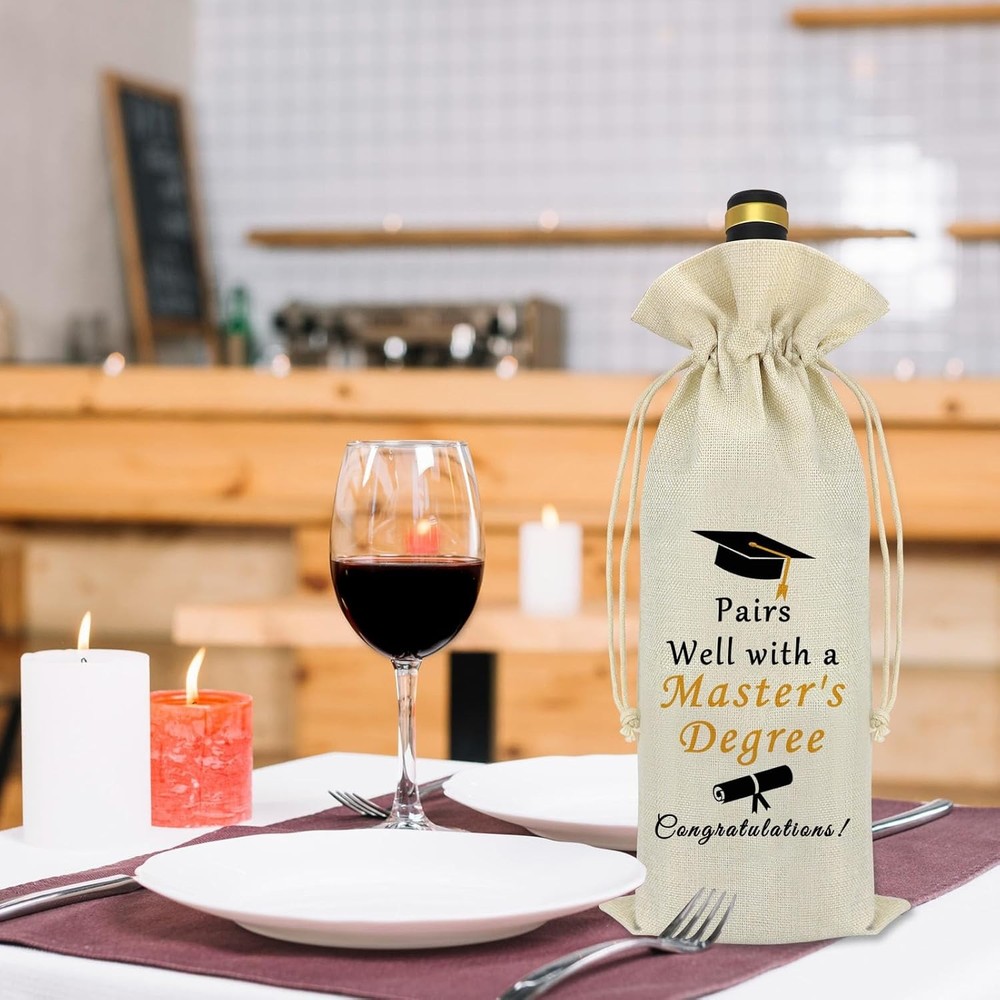 Master's Degree Graduation Wine Master's Gift(Style 1)