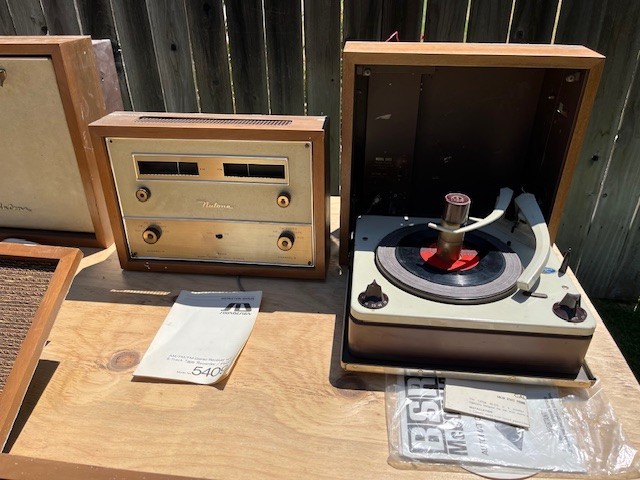 1950s Nutone Record Player Intercom System Parts