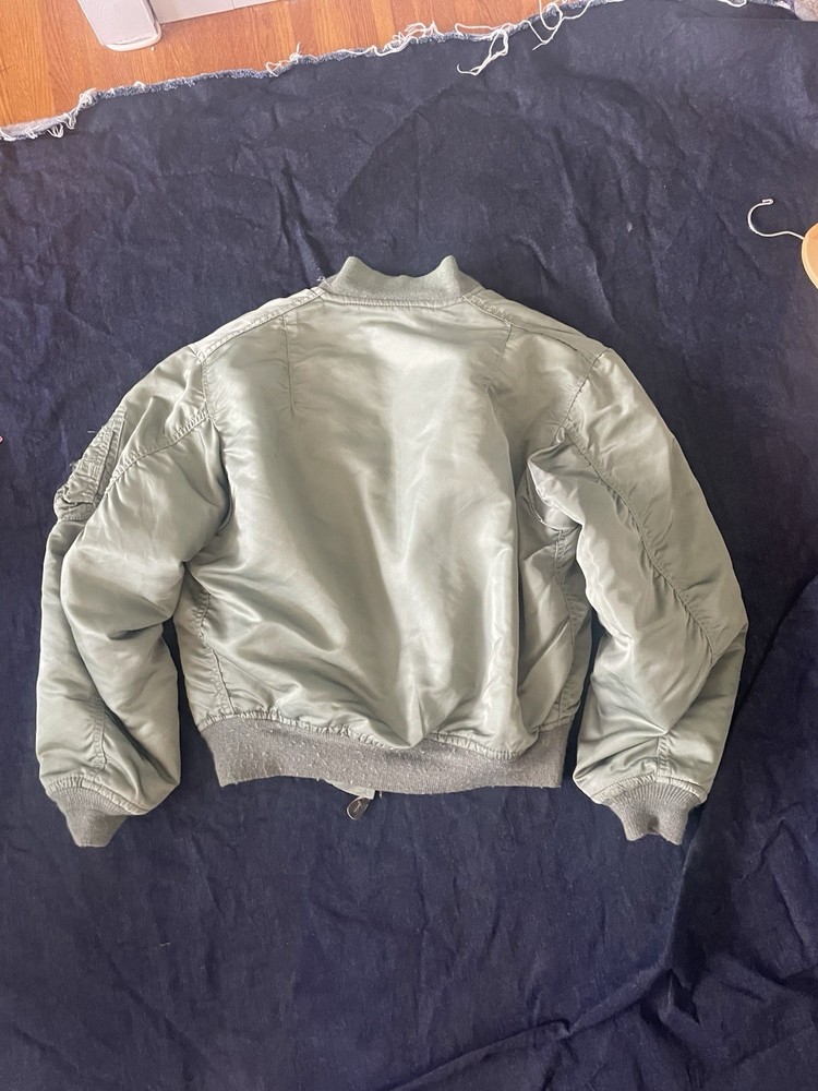 Flight Jacket MA-1 Last Flight Status Model Original MIL-J-8279E Reversible