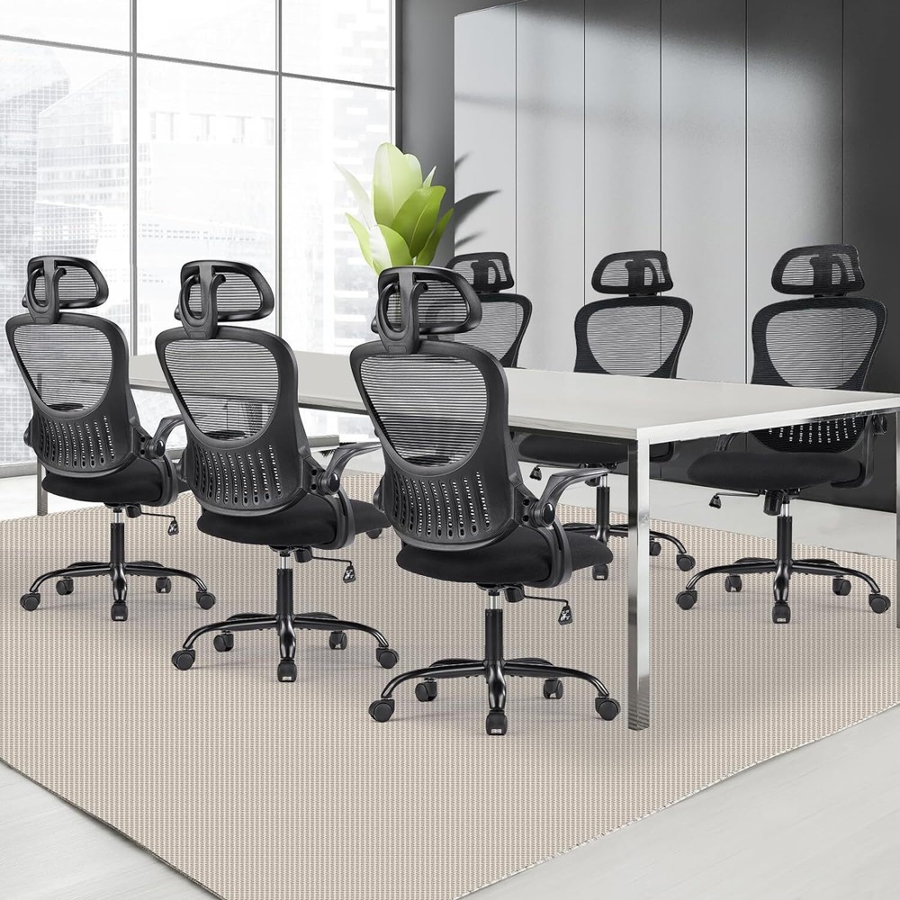 Ergonomic Home Office Chair High-Back Computer Desk Mesh Rolling Work Task Chair