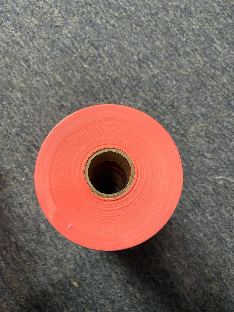 Orange Price Or Use By Labels - 6 Rolls