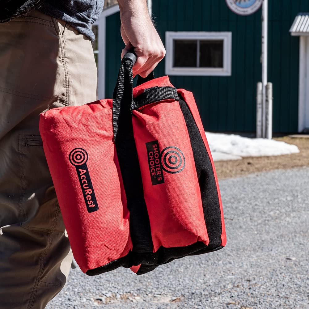 's Choice AccuRest Shooting Bag (Empty), Red