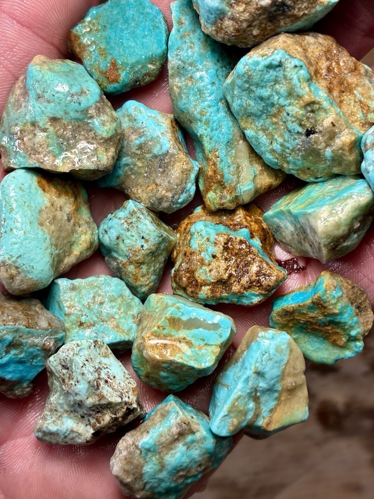 Kaolin High Matrix Turquoise. Turquoise Mountain! Beautiful!