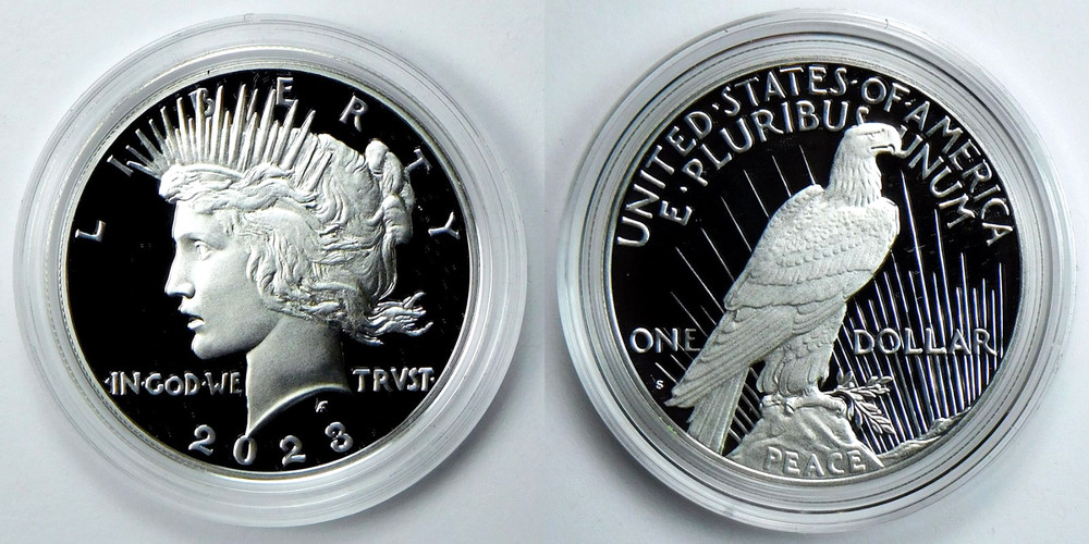 2023-S U.S. Mint Peace Silver Dollar - OGP