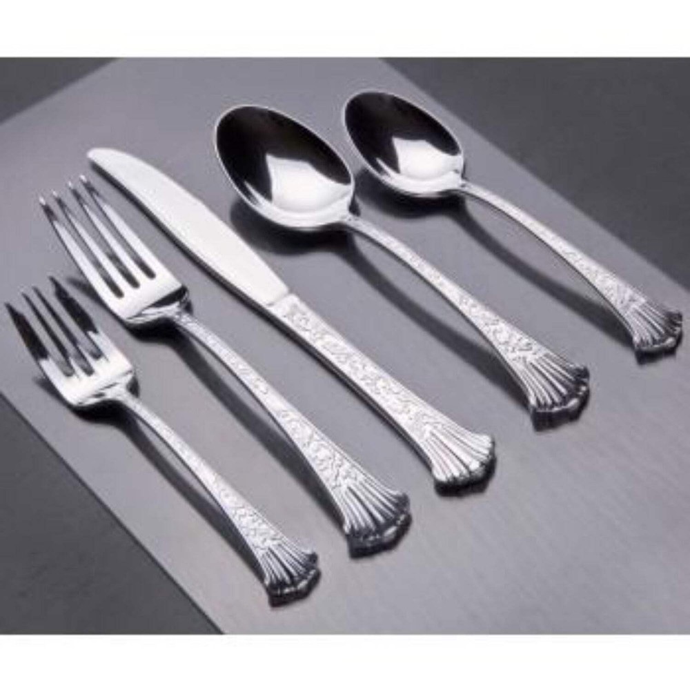 Simcha Silver Plastic Soup Spoons 20 Pack