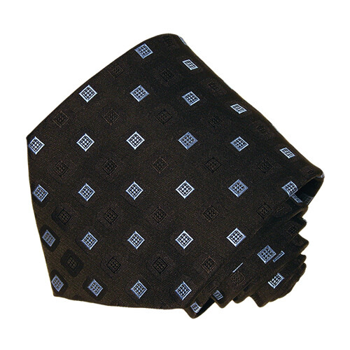 Men's ivoly color paisley pattern woven tie