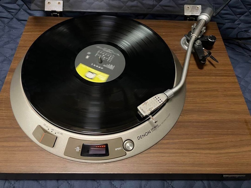 Denon DP-1600 Fully Automatic Direct Record Player Turntable Good