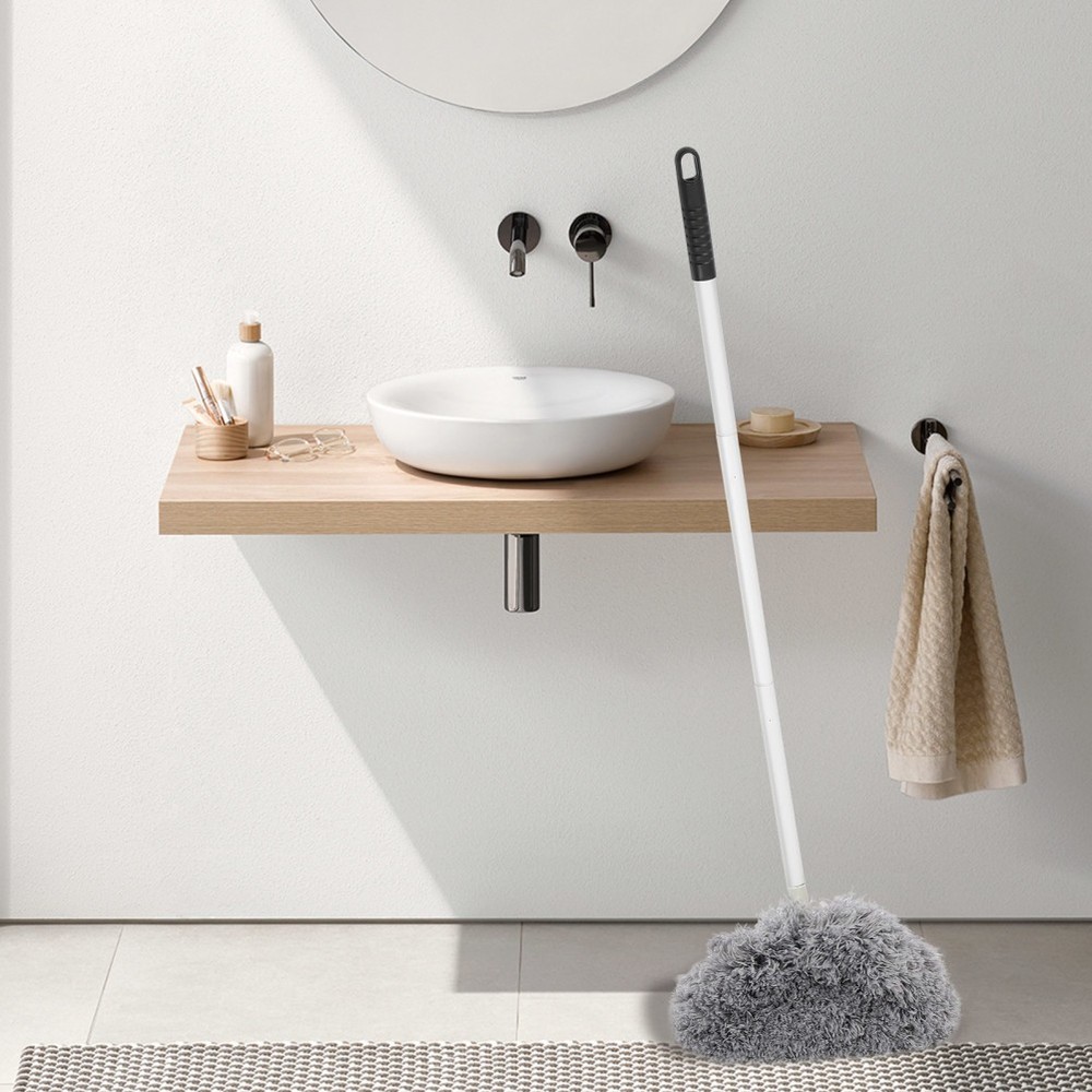 Ceiling Fan Extendable Duster Cobweb Duster with Extension Pole for Cleaning