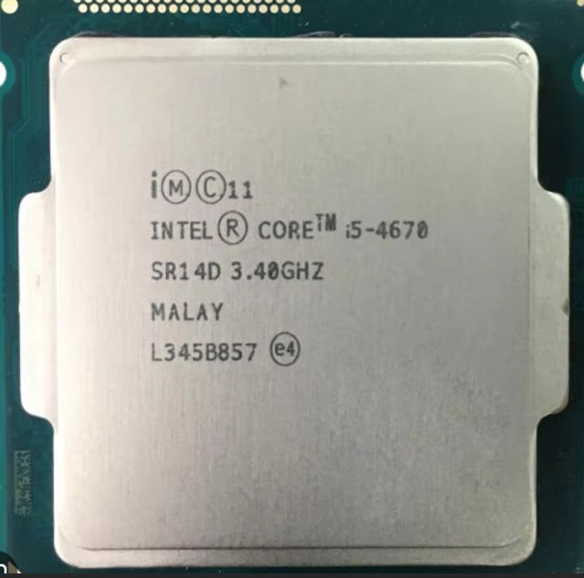 Intel CPU Core i5-4670 3.4GHz LGA1150