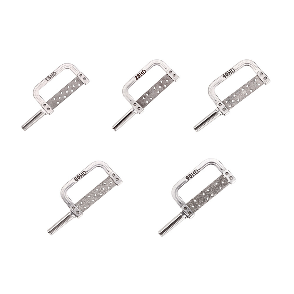 Orthodontic Interproximal Enamel Reduction Kit IPR System with Manual Handle