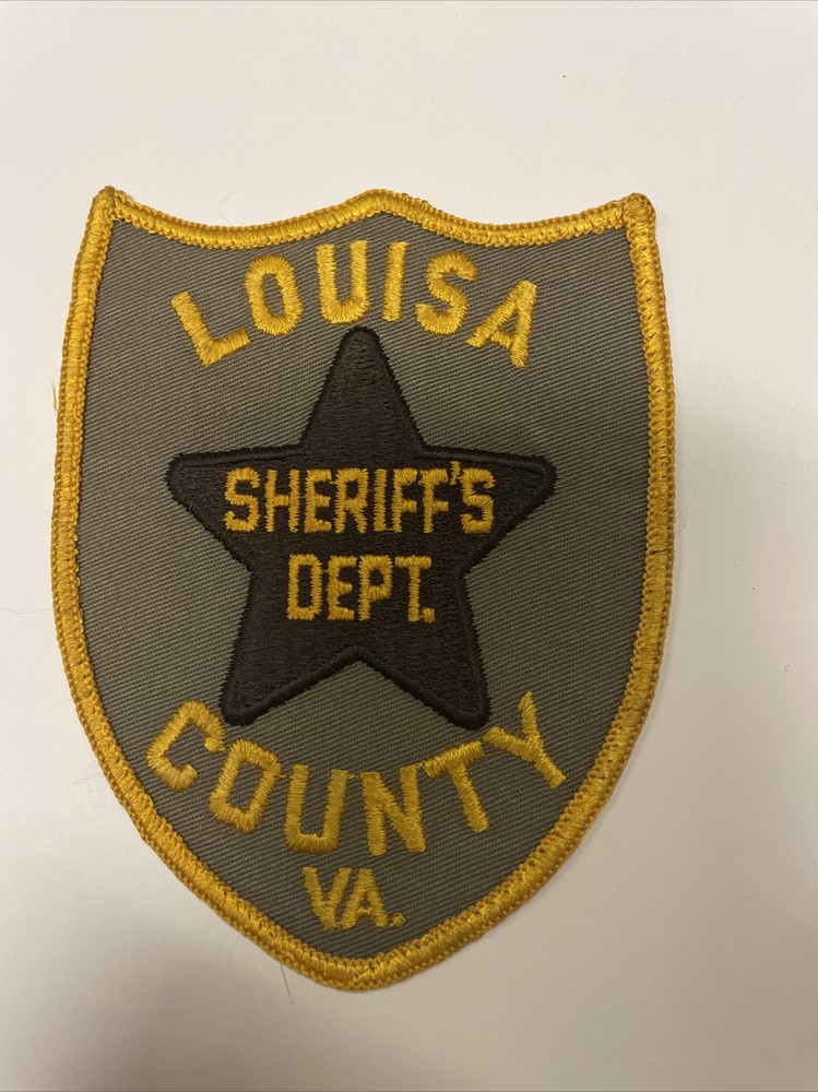 Louisa County Sheriff's Dept. (Virginia) Shoulder Patch from 1987