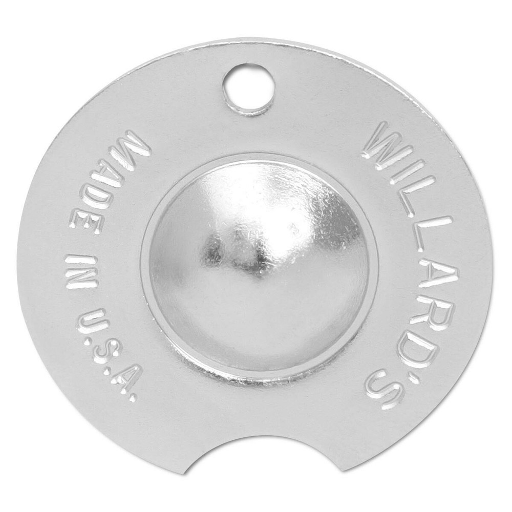 WILLARD'S Pool cue TIP SHAPER .358 inches Dime radius