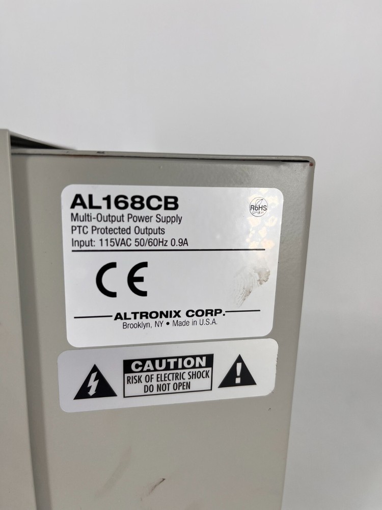 Altronix al168cb Series Multi-Ouput Power Supply