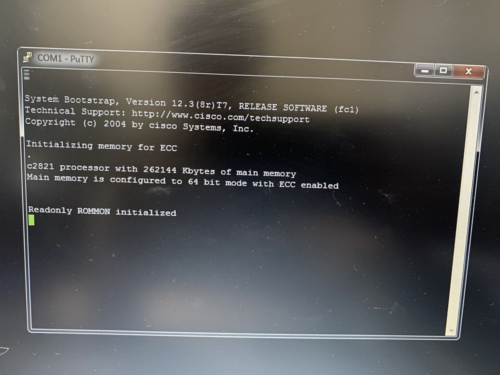 Cisco 2800 Series 2821 Integrated Services Router TESTED