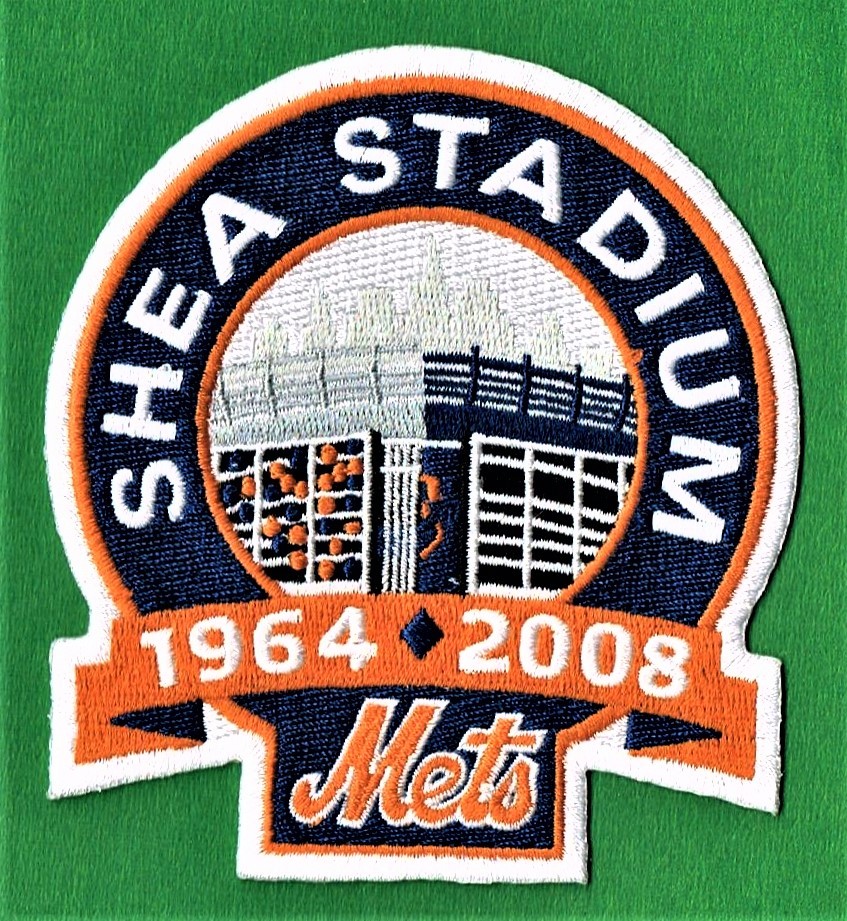 NEW YORK METS 2008 SHEA STADIUM FINAL SEASON AUTHENTIC MLB PATCH