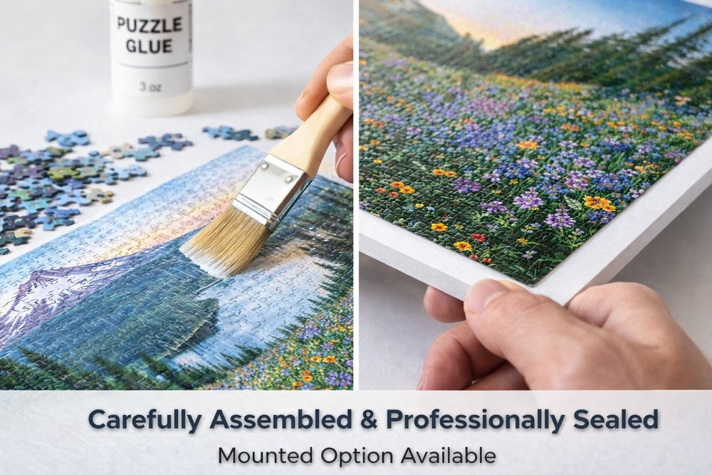 Send Me Your Puzzle – I Assemble, Glue & Return Ready to Display