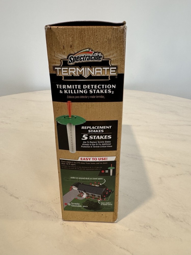 Spectracide Terminate Termite Detection & Killing Replacement Stakes - 5 Ct.