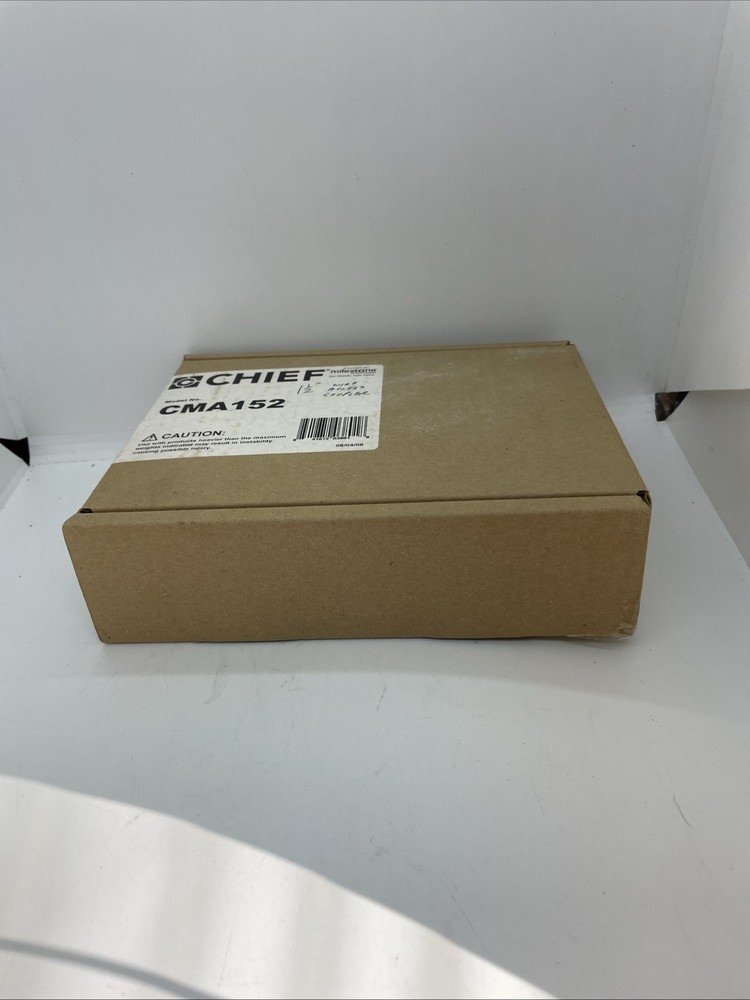 Chief CMA152 1.5" Threaded Pipe Coupler With Cable Access NEW