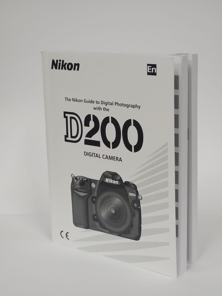 Nikon D200 Instruction Owners Manual D200 Book  NEW