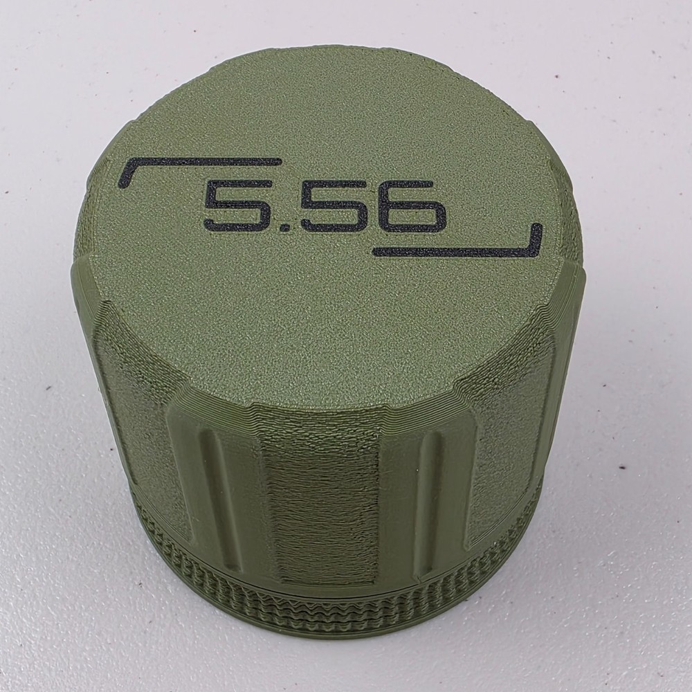 5.56 Ammo Box Storage Case Container 20 Rounds with Screw On Lid 3D Printed