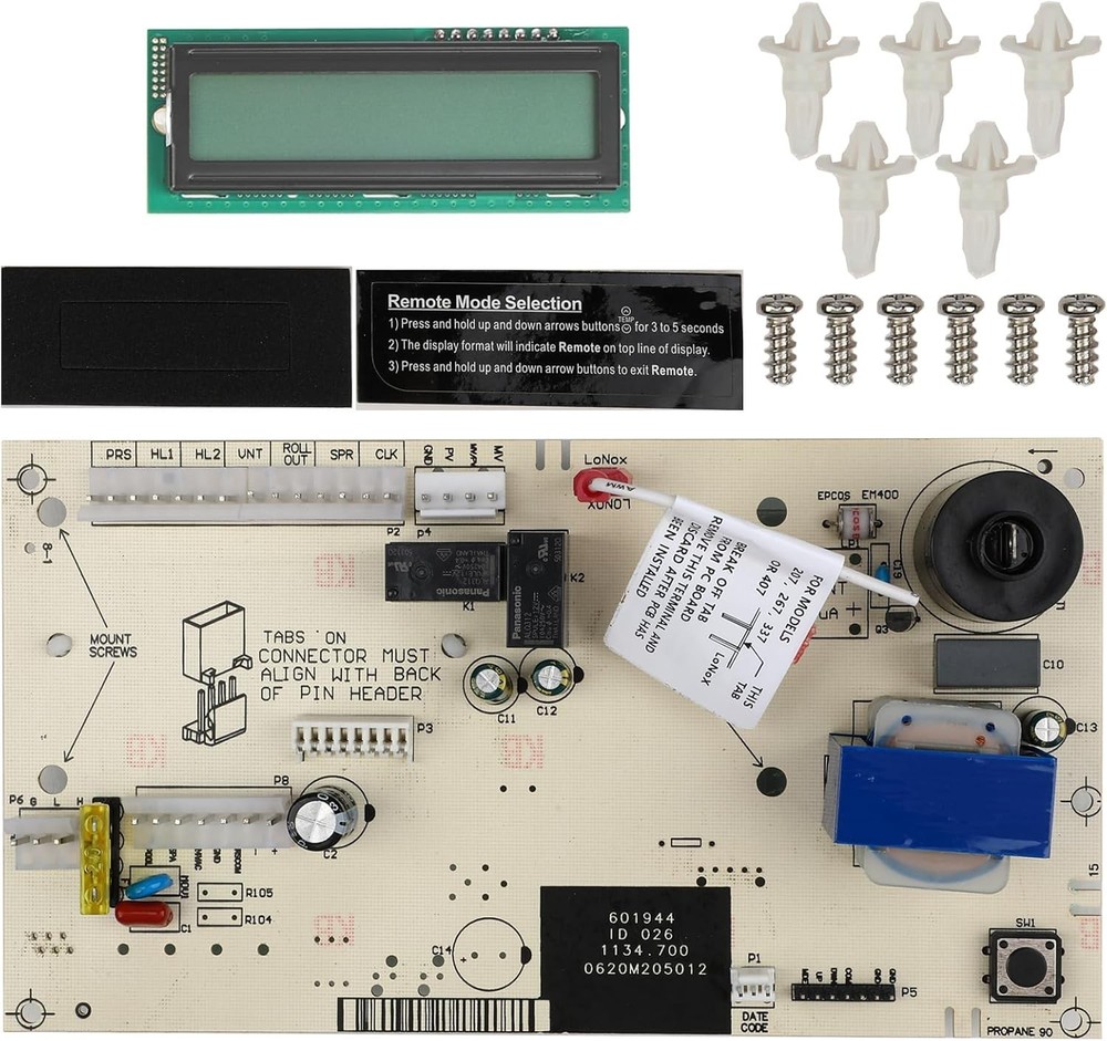 NEW! 013464F PC Control Board with LCD Display for Raypak Digital Gas Heaters