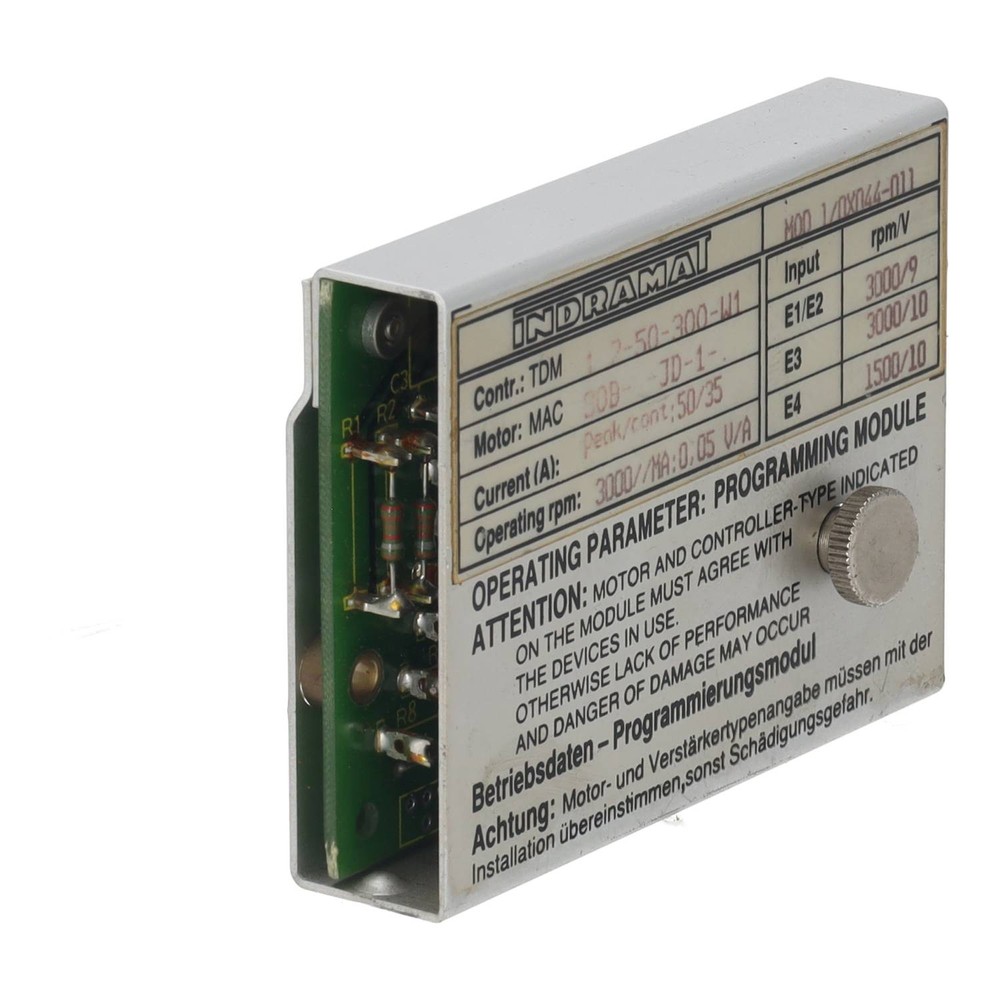 INDRAMAT/REXROTH Indramat Programming and Parameter Module MOD 1/1X044-011
