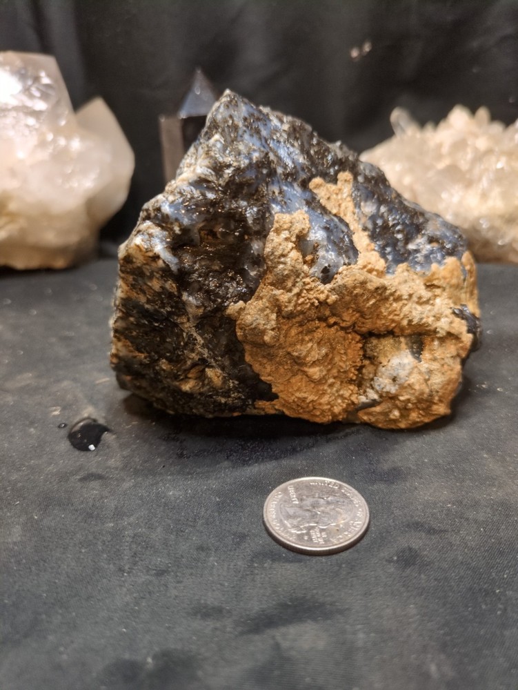 Black & White Dendric Specimen Natural Form (1lb 9oz)