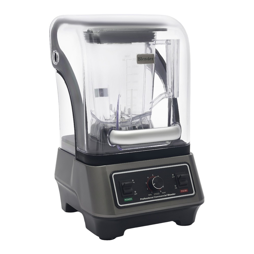 Multifunctional Blender with Thick Shield, Commercial Blender with Speed Control