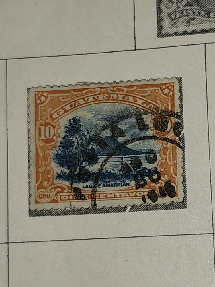 Foreign Guadeloupe 10c Stamp Used - #H329
