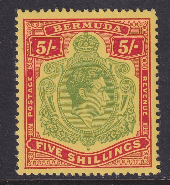 Bermuda, SG 118f, MVLH