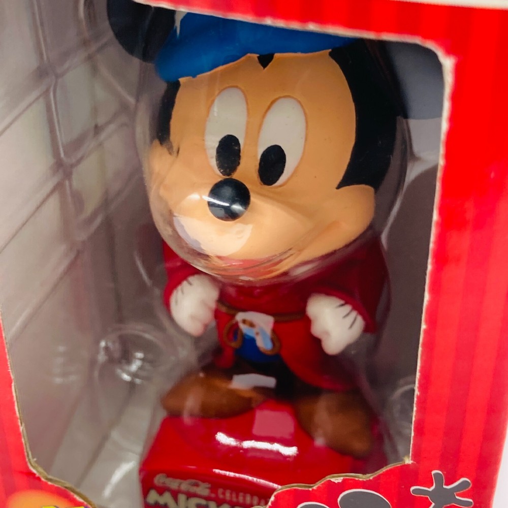 Disney Mickey Mouse Sorcerer's Apprentice 3.3" Mini Bobbing Figure Japan 2003
