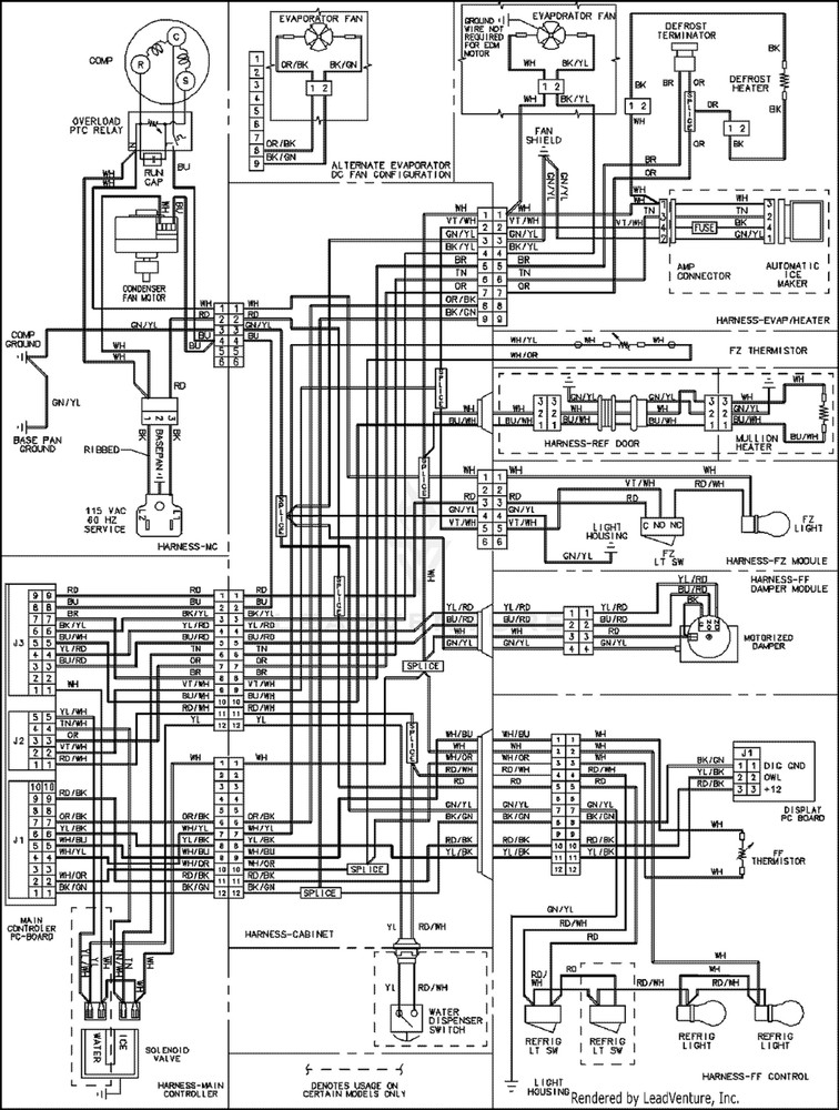 Repair Service for Refrigerator Control Board 67005396