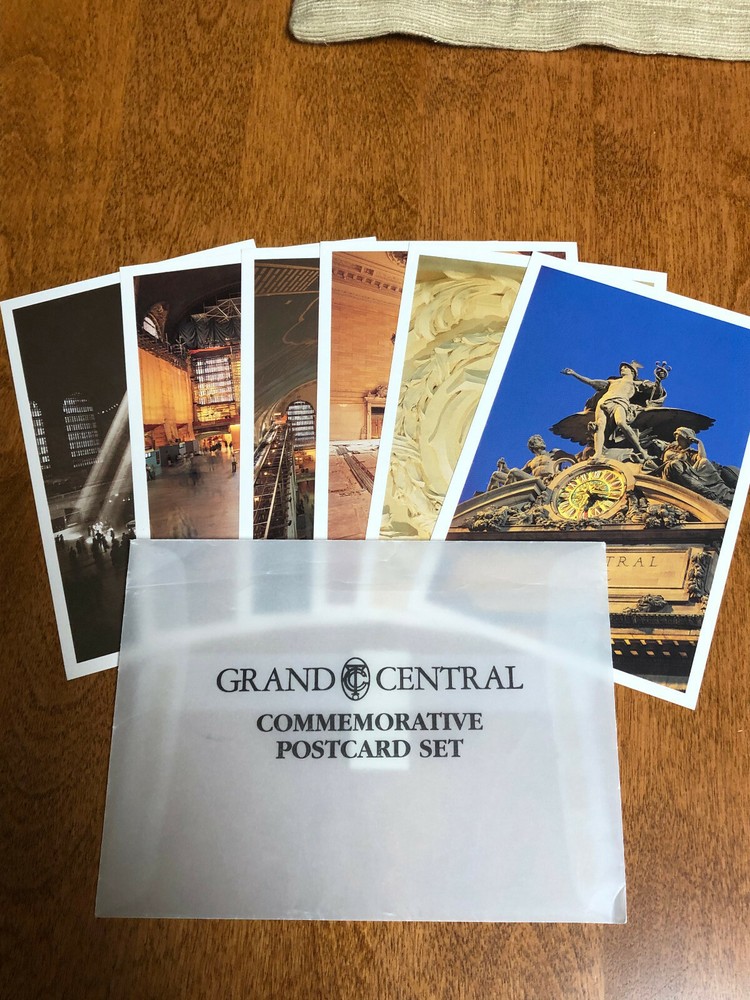 Grand Central Commemorative Postcard Set, October 1, 1998