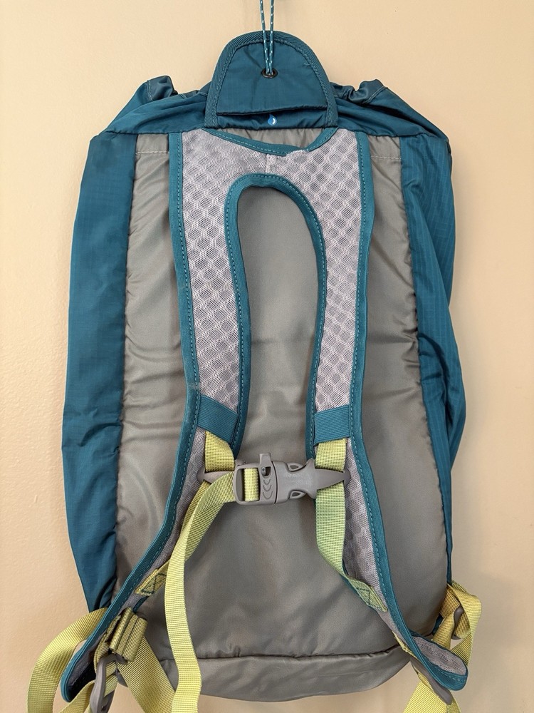 REI Co-op Flash 18 Pack Hiking Backpack Blue/Green