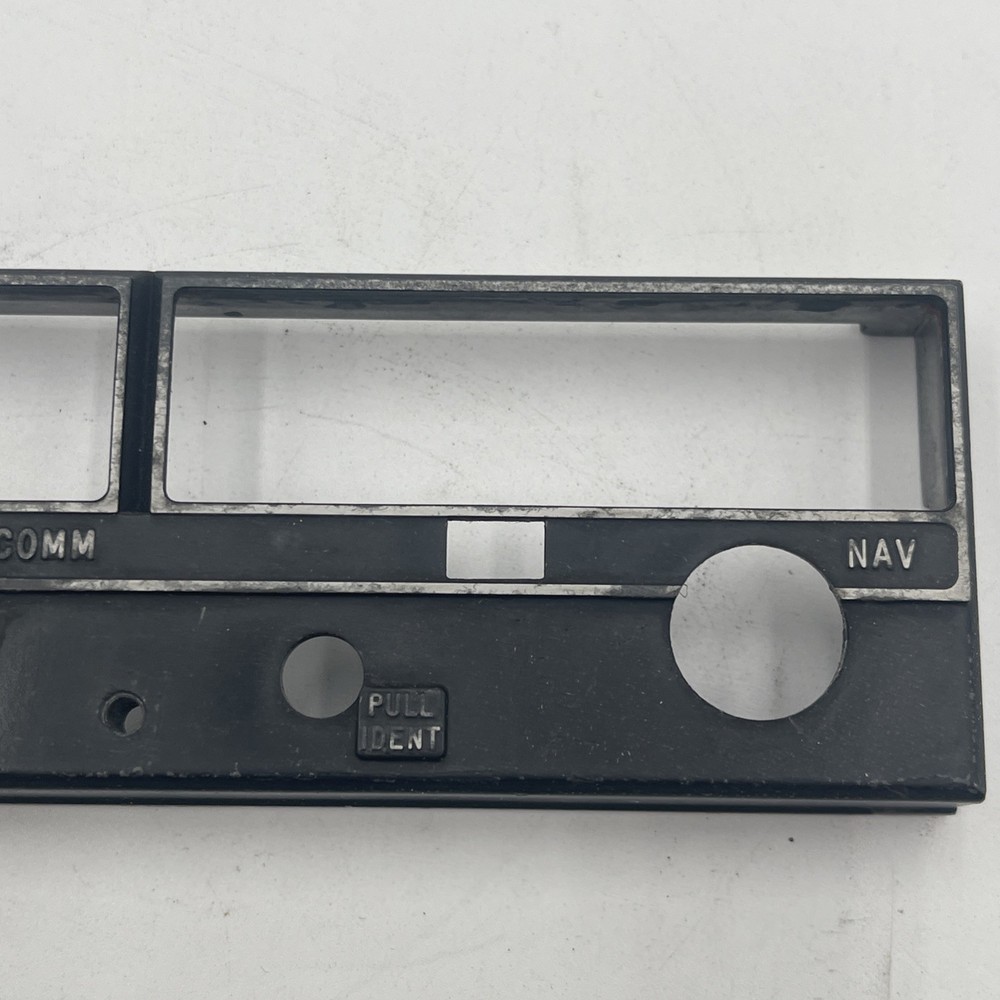 Avionics Part: Bendix King KX 155 TSO Communication Transceiver Bezel Face Plate